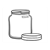 Empty Glass Jar Line PDF