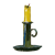 Short Candle Color PNG