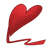 Cut-Out Heart Color PNG