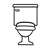 Toilet Line PNG