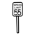 Speed Limit Sign Line PNG