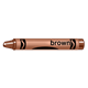 Crayon brown