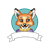 Girl Fox Color PNG