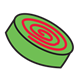 Green Spiral Candy 