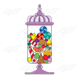 Decorative Candy Jar