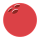 Bowling Ball red