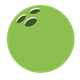 Bowling Ball green