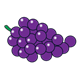 Grape Cluster on side