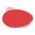 Wobbly Red Egg Color PNG