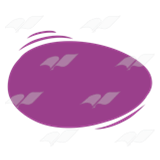 Wobbly Purple Egg