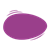Wobbly Purple Egg Color PNG