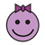 Purple Smiley Face Color PNG