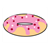 Pink Frosted Doughnut Color PDF