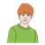 Boy in Green Shirt Color PNG