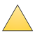 Yellow Triangle 4 Color PNG