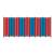 Red and Blue Bar Color PNG