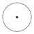 Circle with Center Point Color PNG