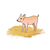 Pig in Hay Color PDF