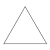 Pink Triangle 1 Line PNG