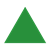 Green Triangle 1 Color PNG