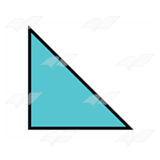 Teal Triangle 2