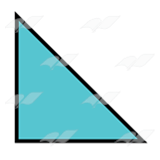 Teal Triangle 2