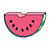 Watermelon Slice Color PDF