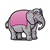 Circus Elephant Color PDF