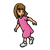 Jill in Pink Dress Color PNG