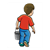 Boy with Pail Color PDF