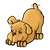 Playful Puppy Color PNG