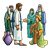 Jesus and Young Ruler Color PNG