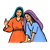 Mary and Martha Color PNG