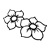 Flower Heads Line PNG