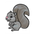 Gray Squirrel Color PDF