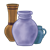 Collection of Pots Color PNG