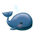 Happy Whale Color PNG