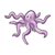 Purple Octopus Color PDF