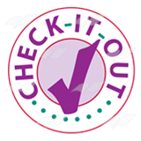 Purple 'Check-It-Out'