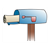 Open Blue Mailbox Color PDF