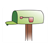 Empty Green Mailbox Color PDF