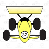 Yellow Racecar