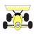 Yellow Racecar Color PNG