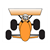 Orange Racecar Color PDF