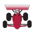 Dark Red Racecar Color PNG