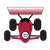 Dark Red Racecar Color PNG