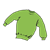 Green Sweatshirt Color PNG