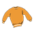Orange Sweatshirt Color PNG
