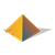 Pyramid Color PNG