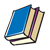 Two Closed Books Color PNG